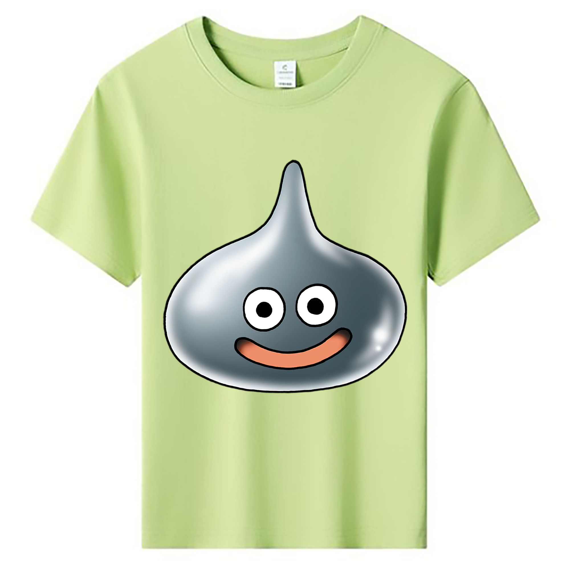 （画像用） ドラゴンクエスト Doragon Kuesuto Dragon Quest 綿100％キッズTシャツ（フロントプリント）